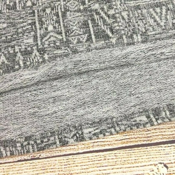 Forever 21 Women Short Sleeve Loose Shirt Tunic Blouse Top with Pockets Gray - Picture 7 of 9